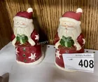  Preview image for Lot# 408 - CERAMIC SANTA SHAKERS 