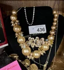  Preview image for Lot# 436 - LARGE BALL NECKLACE - RHINEST 