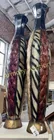  Preview image for Lot# 519 - 2 VERY TALL METAL DECORATIVE  