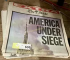  Preview image for Lot# 608 - 9/11 US PAPERS 