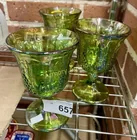  Preview image for Lot# 657 - CARNIVAL GLASS GOBLETS 