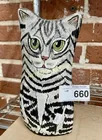  Preview image for Lot# 660 - HAND PAINTED CAT DECORATION 