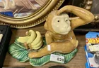  Preview image for Lot# 828 - POTTERY MONKEY WITH BANANAS 