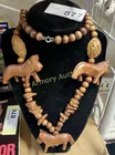  Preview image for Lot# 877 - CARVED AFRICAN ANIMAL NECKLAC 