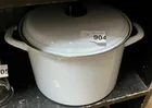  Preview image for Lot# 904 - ENAMEL POT WITH LID 