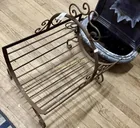  Preview image for Lot# 1030 - WROUGHT IRON MAGAZINE BASKET 