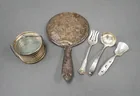  Preview image for American Sterling Mounted Hand Mirror, 