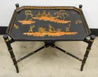  Preview image for Chinoiserie Decorated Wood Tray with 
