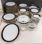  Preview image for Leander Navy and Gilt Rim Porcelain 