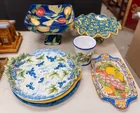  Preview image for Collection of Hand Painted Ceramic Table 