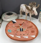  Preview image for Red Horse Clay Native American Decorated 