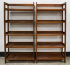  Preview image for Pair of Stained Pine Bookshelves, 60 1/2 