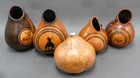  Preview image for Three John Gibson Decorated Gourd 