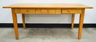  Preview image for Contemporary Pine Harvest Table, 30 x 72 