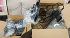  Preview image for Two Contemporary Hanging Light Fixtures 
