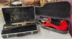  Preview image for Ibanez Electric Guitar and a Bundy Brass 
