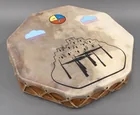  Preview image for Southwest Native American Decorated Hide 