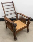  Preview image for Victorian Oak Morris Chair , When Open 