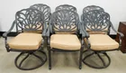  Preview image for Set of Six Aluminum Outdoor Chairs, 36 
