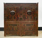  Preview image for Chinese Black Lacquered and Painted Side 