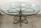  Preview image for McGuire Glass Top Round Dining Table, 28 