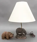  Preview image for Composition Bear Form Table Lamp and a 