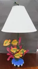  Preview image for Decorated Steel Fish Form Table Lamp, 
