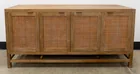  Preview image for Contemporary Fruitwood and Wicker Door 