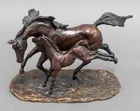  Preview image for Patinated Bronze Figure of Colt and 