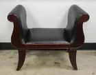  Preview image for Neoclassical Style Wood and Black Vinyl 