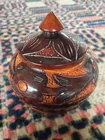  Preview image for Carved Wooden Container with Lid 