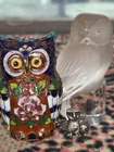  Preview image for Lalique Frosted Glass Owl and Assorted 