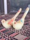  Preview image for Set of 2 Hand-Painted Ceramic Bird 