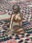  Preview image for Bronze Seated Woman Figurine 