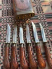  Preview image for Carved Wooden Handle Knife Set and 