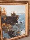  Preview image for D. Coyle Seascape Oil Painting 