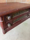  Preview image for Antique J&P Coats Spool Cabinet 