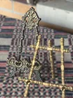  Preview image for Lot of 2 Decorative Metal Easels 
