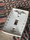  Preview image for Decorative Porcelain Eagle Light Switch 