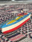  Preview image for Vintage Tin Toy Boat 