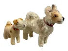  Preview image for (2) Vintage Mohair Dogs Likely Steiff 
