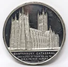  Preview image for C.1840S CANTERBURY CATHEDRAL WHITE MEDAL 