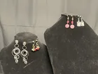  Preview image for LOT OF MATCHING EARRING SETS 