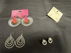 Preview image for LOT OF MATCHING EARRING SETS 