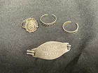  Preview image for 13.5 GRAMS OF VARIOUS STERLING SILVER 