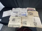  Preview image for LOT OF VINTAGE NEWSPAPERS WITH HISTORAL 