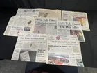  Preview image for LOT OF VINTAGE NEWSPAPERS WITH HISTORAL 