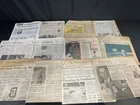  Preview image for LOT OF VINTAGE NEWSPAPERS WITH HISTORAL 