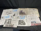  Preview image for LOT OF VINTAGE NEWSPAPERS WITH HISTORAL 
