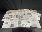  Preview image for LOT OF VINTAGE NEWSPAPERS WITH HISTORAL 